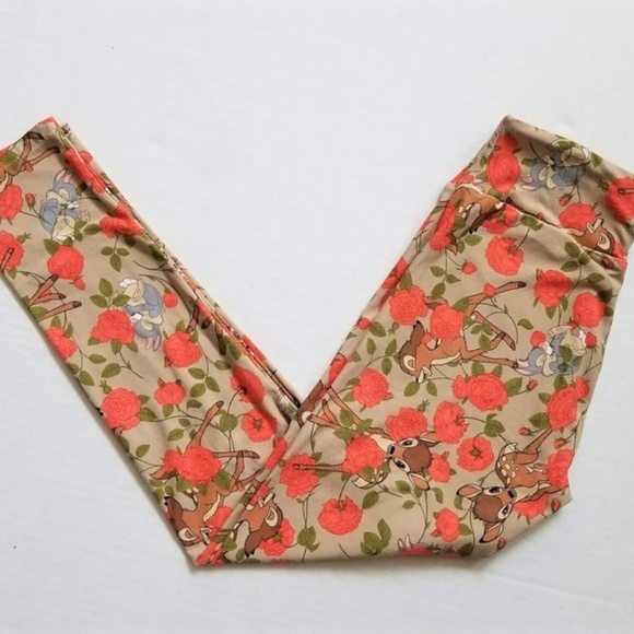 LuLaRoe Pants - LuLaRoe Disney Bambi & Thumper One Size Leggings